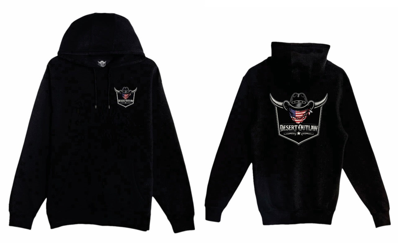 Desert Outlaw™ "Merica Hoodie | Live Wild. Live Free.