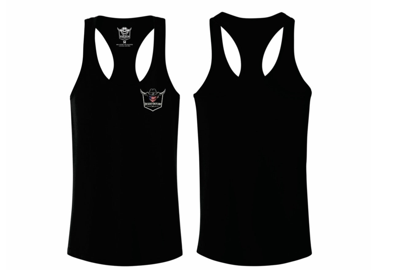 Desert Outlaw™ "Merica Womens Tank | Live Wild. Live Free.