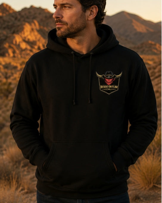 Signature Hoodie front pocket logo model