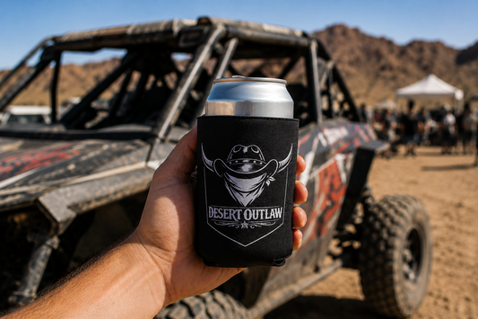 Desert Outlaw™ Koozie | Live Wild. Live Free.