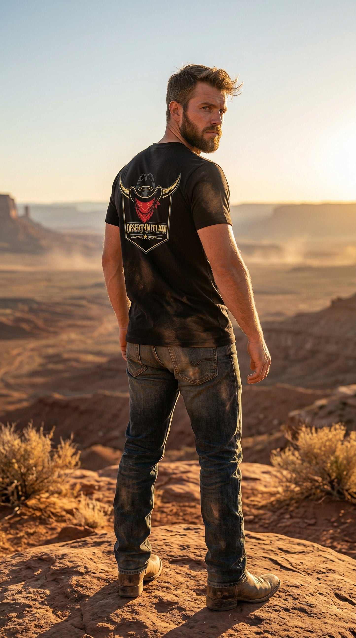 Desert Outlaw™ Signature Tee | Live Wild. Live Free.