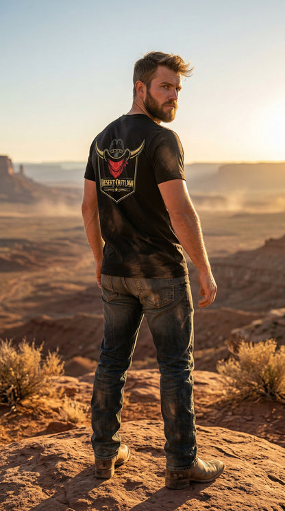 Desert Outlaw™ Signature Tee | Live Wild. Live Free.