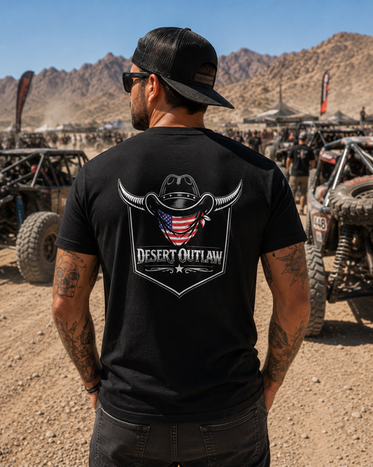 Desert Outlaw™ "Merica Tee | Live Wild. Live Free.