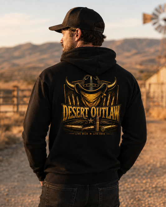 Brass Hoodie — back design