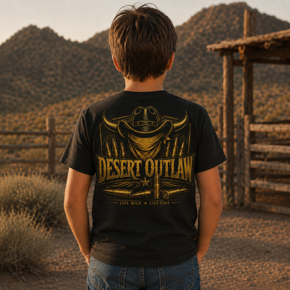 Brass Youth Tee — back design