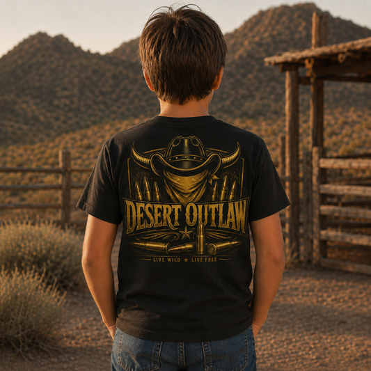 Brass Youth Tee — back design