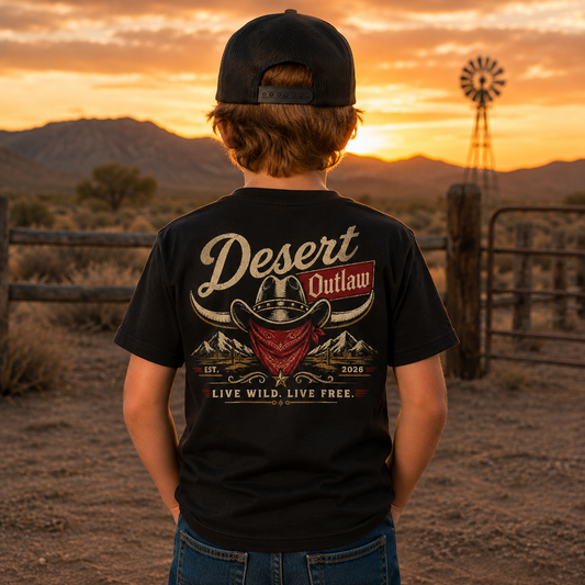 Last Call Youth Tee — back design