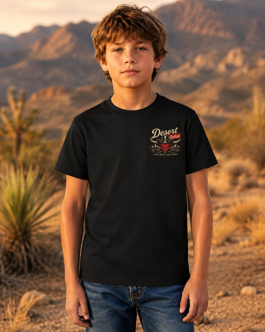 Last Call Youth Tee — exact pocket-size front artwork