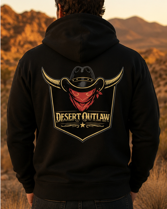 Signature Hoodie back design model