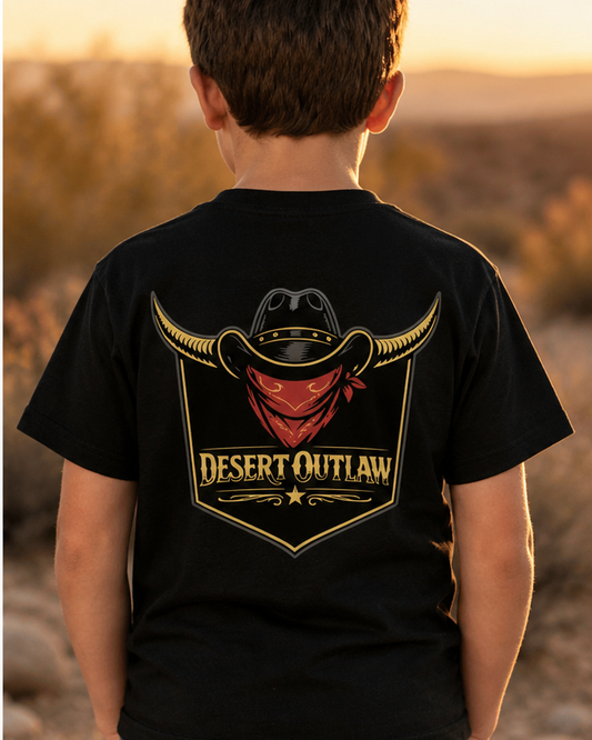 Signature Youth Tee back design model