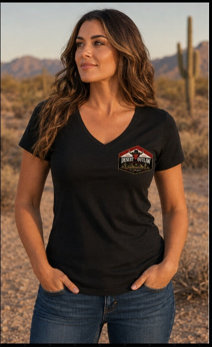Unfiltered Women's V-Neck front pocket design